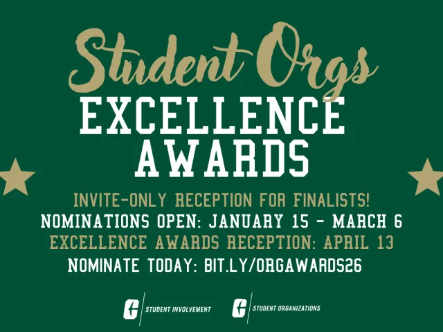 Excellence Awards open January 15! 